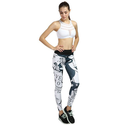 I Love Squats" Leggings – Sculpt, Sweat, and Shine!