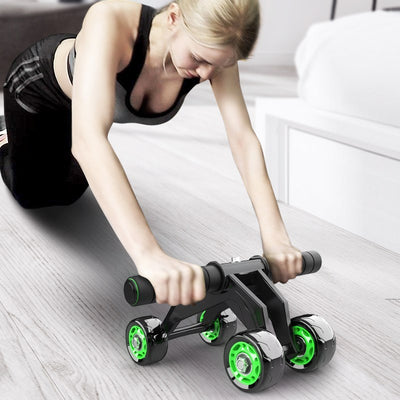 4-Wheel Abdominal Trainer – For Multidirectional Muscle Training