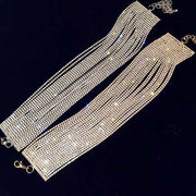 Luxury Rhinestone Choker Crystal Maxi Statement Necklace 2024 Multilayer Wedding Chokers Necklace Fashion Jewelry Accessories