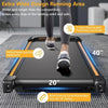 Under Desk Treadmill, 2 in 1 for Walking and Jogging, Treadmill with Remote Control Lanyard, 2.5HP Low-Noise in LED Display