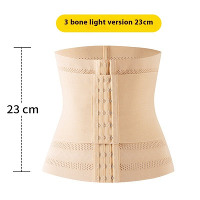 Upgraded Version Belly Band Double-layer Fixed Reinforcement Tummy Slimming Drawstring