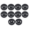 10PCS 90mm Universal Bearing Pulley Wheel for Cable Machine Gym Equipment Part Garage Door