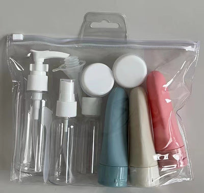 Skin Care Bottle Bath And Wash Portable Set